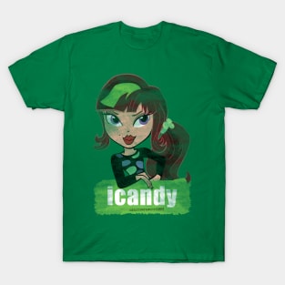 Icandy Phoebe Washout T-Shirt